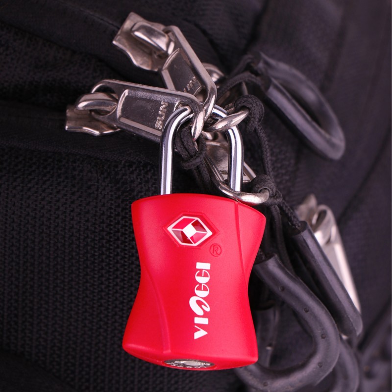 travel sentry security luggage padlock